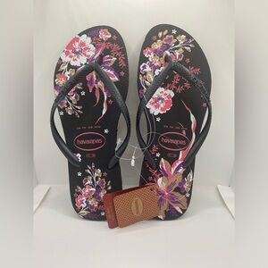 Havaianas Slim Organic Flip Flops Size 7/8 in new condition